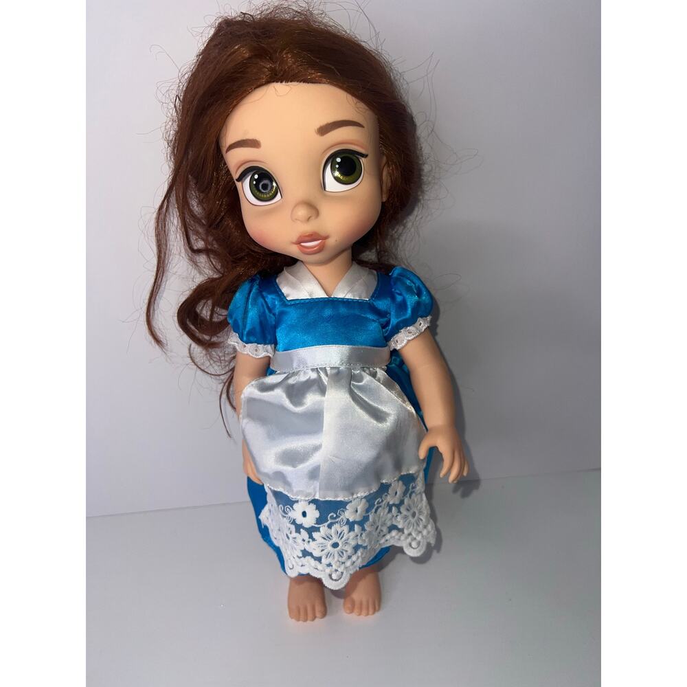Disney's Belle-Animators' Collection 16" Doll with Blue & White Satin Dress